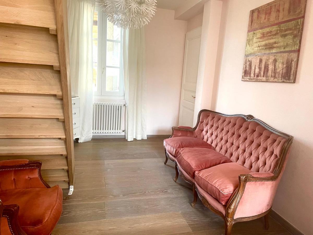 Elegantes Haus In Der Altstadt Caslano Ngoại thất bức ảnh